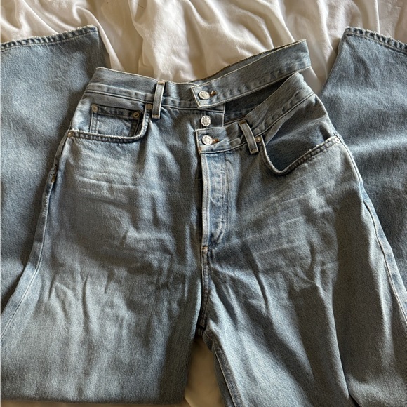 AGOLDE broken waist band jeans - Picture 3 of 6